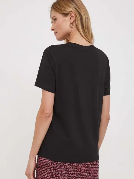 Calvin Klein Jeans Póló Embro Badge Regular Fit fekete