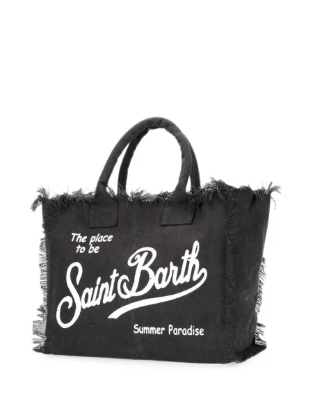 Geantă shopper Mc2 Saint Barth negru
