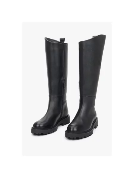 Чоботи демісезонні Estro чорні