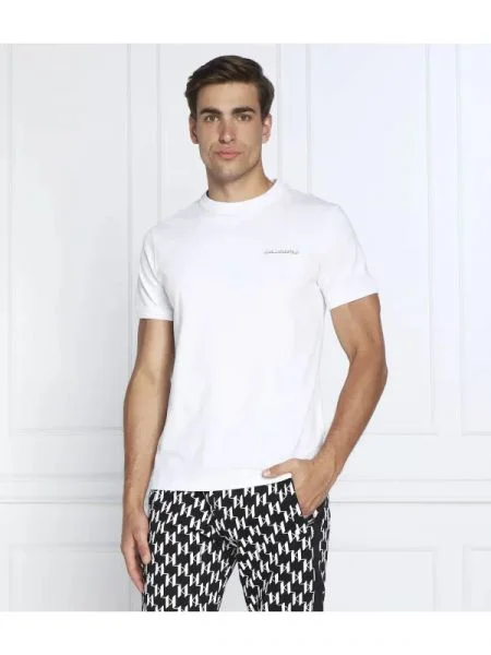 Karl Lagerfeld Tricou alb