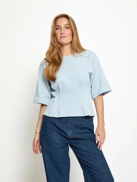 Minus Tricou Juniana deschis albastru