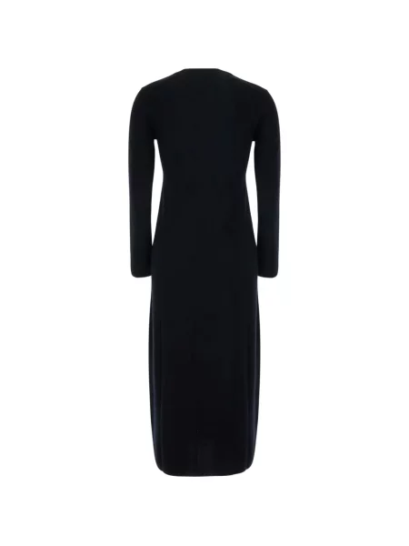Lung rochie midi Semicouture tricotate negru