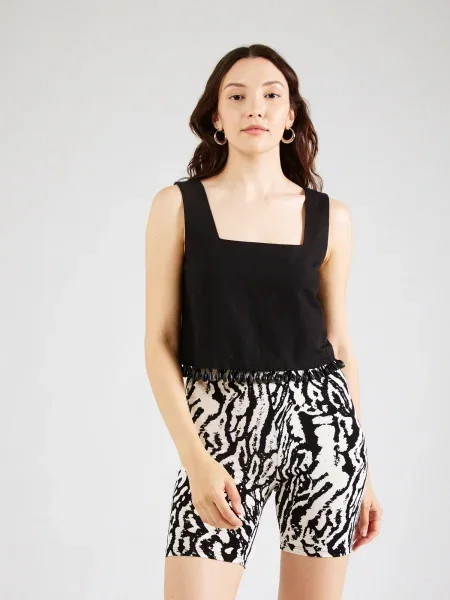 TOPSHOP Top negru