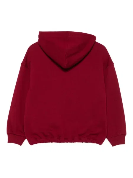 Bluza z kapturem dziecięca Gucci czerwona