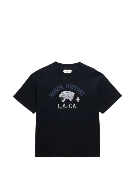 Tricou Honor The Gift cu imagine negru