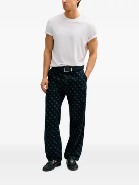 Pantaloni chino Guess albastru