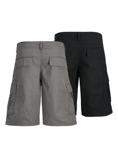 JACK & JONES Kapsáče Cole Mateo sivá čierna