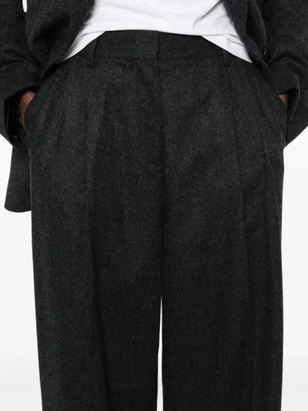 Pantaloni Toteme plisate negru