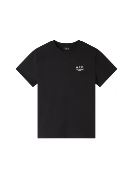Koszulka A.p.c. z logo czarna