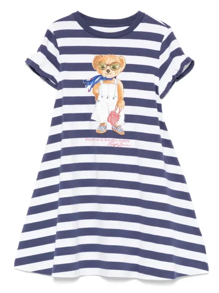 Dětské šaty Polo Ralph Lauren modré