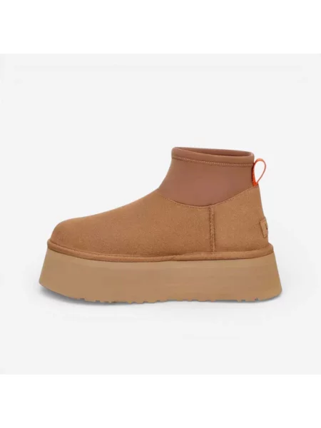 Klasické malé mini členkové topánky Ugg biela
