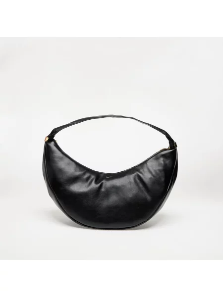 Calvin Klein Geantă Pinched Soft Crescent Lg negru