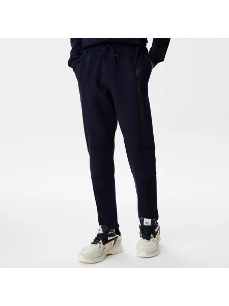 Lacoste Spodnie Dresowe Lacoste granatowe