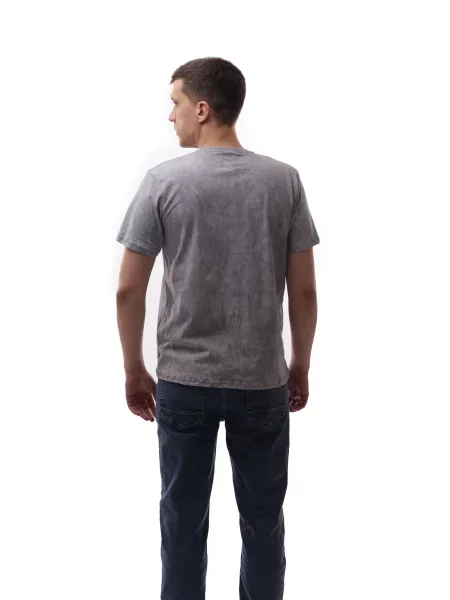 Футболка STREAM віскоза/поліестер сірий