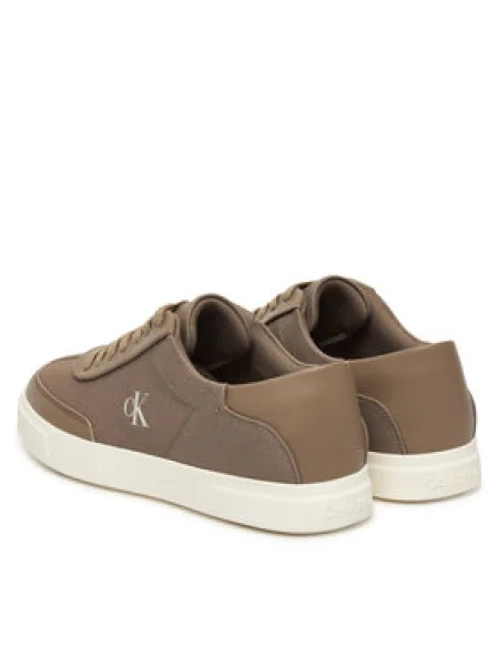 Calvin Klein Sportcipők Low Pro Cups Wt Canv Mg barna