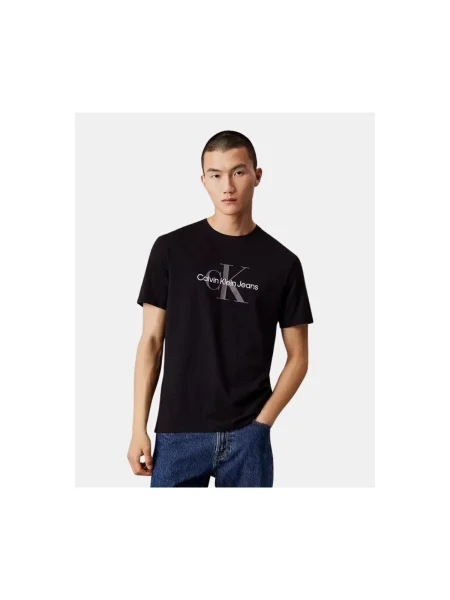 Calvin Klein Jeans Tričko Hero Monologo čierna