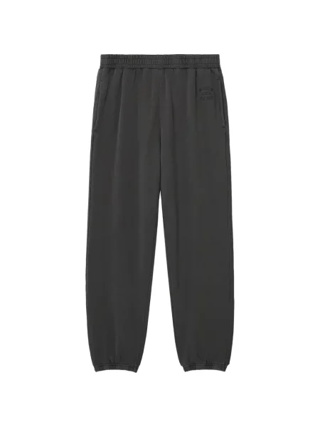 Pantaloni Izzue cu broderie alergare gri