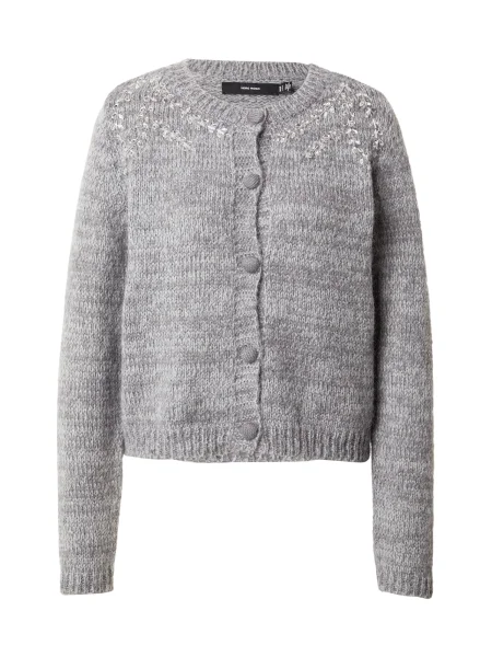 VERO MODA Kardigán VMTAMARA melír szürke