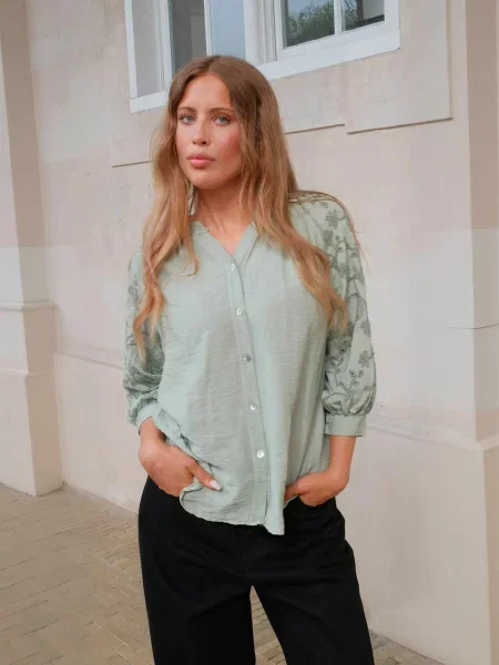 TEESHOPPEN Tricou Freda verde