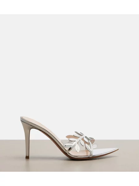 Papuci tip mules Gianvito Rossi din piele