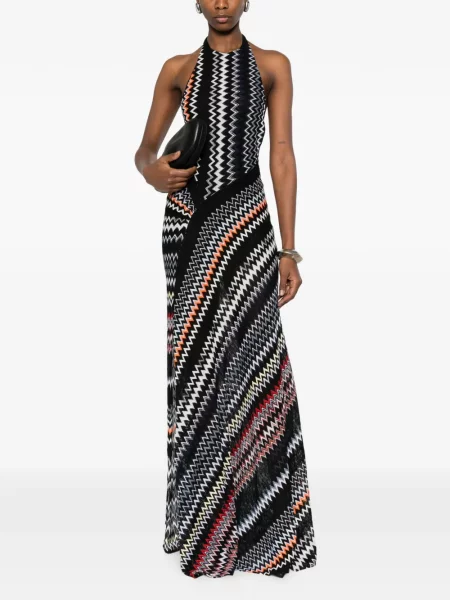 Mini rochie mini Missoni de costum mini negru