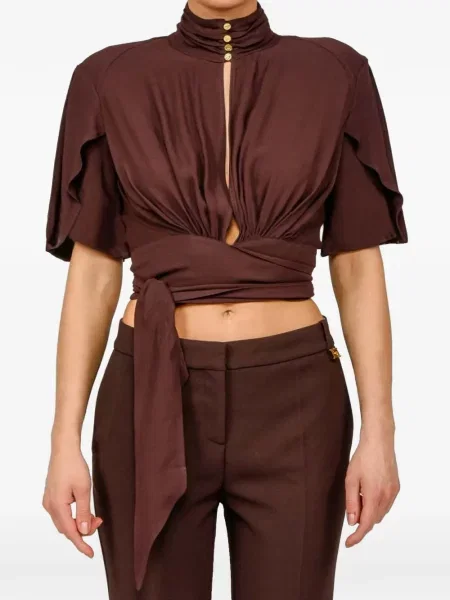 Top Elisabetta Franchi maro