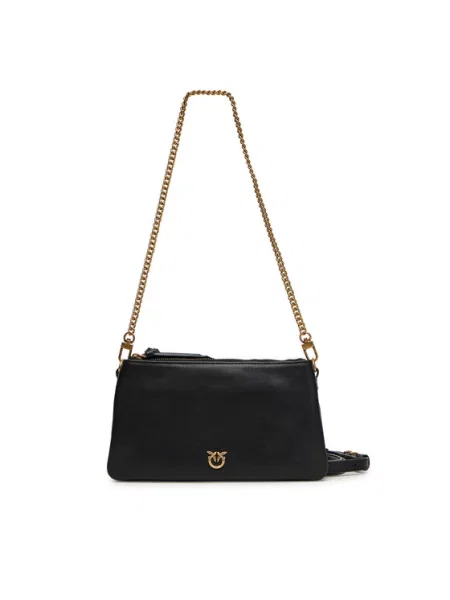 Сумка PINKO Double Mini Al PLTT чорний