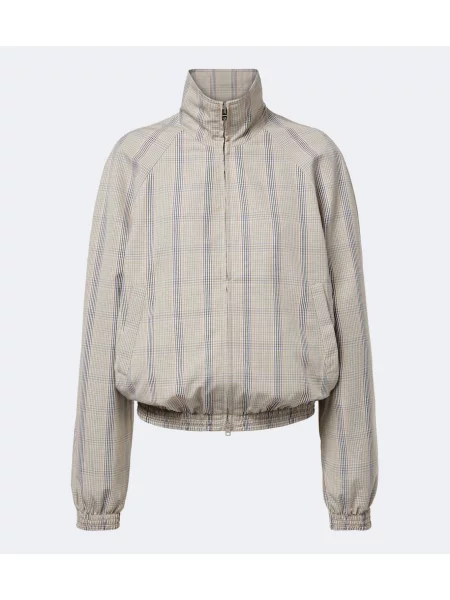 Geacă Acne Studios în carouri