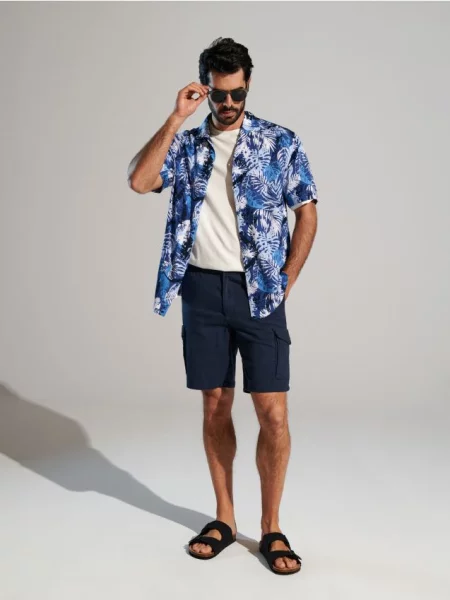 Sinsay Kraťasy cargo indigo