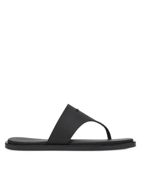 Calvin Klein Japonke Toepost Tpu Slide črna