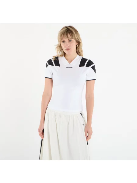 T-shirt adidas Blckd Ss T White M λευκό