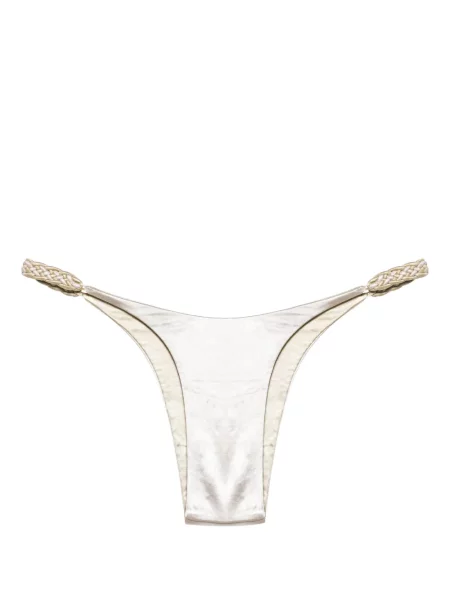 Bikini Isa Boulder pleciony na ramiączkach srebrny