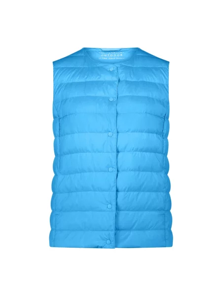 Pikowana kamizelka puchowa Betty Barclay niebieska