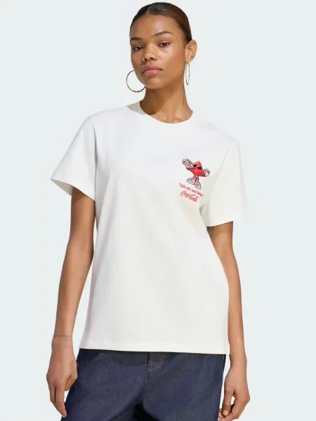 ADIDAS ORIGINALS Tričko Trefi červená / čierna biela