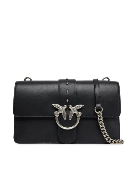 Klasična pisemska torbica Pinko črna