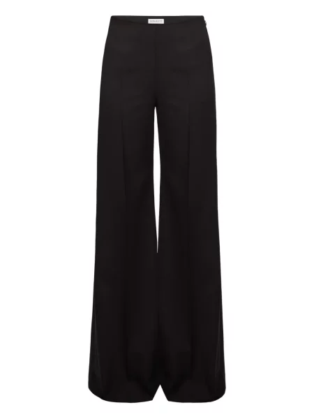 Pantaloni Nina Ricci de lână negru
