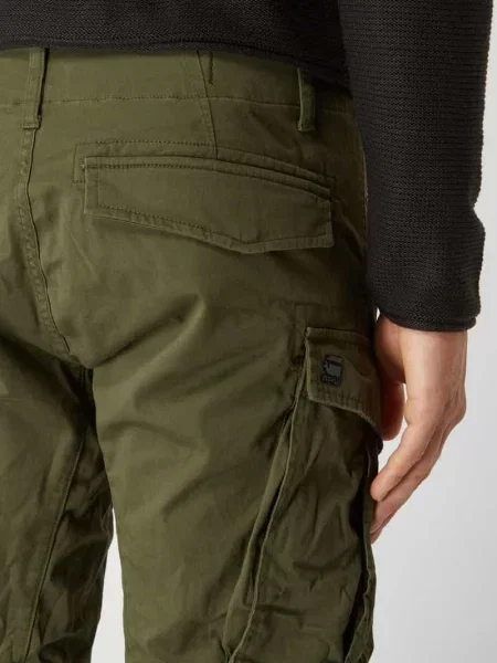 Spodnie cargo o kroju regular tapered fit z kieszenią zapinaną na błyskawiczny G-star Raw