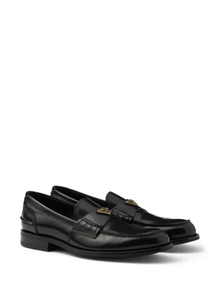 Pantofi loafer Prada din piele negru