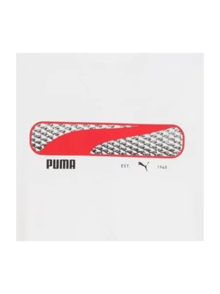 Tricou Puma cu autograf alb