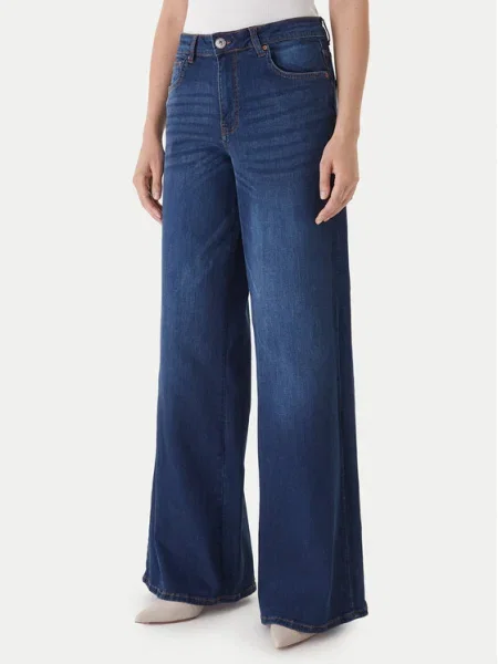 Fracomina Farmer Wide Leg sötétkék