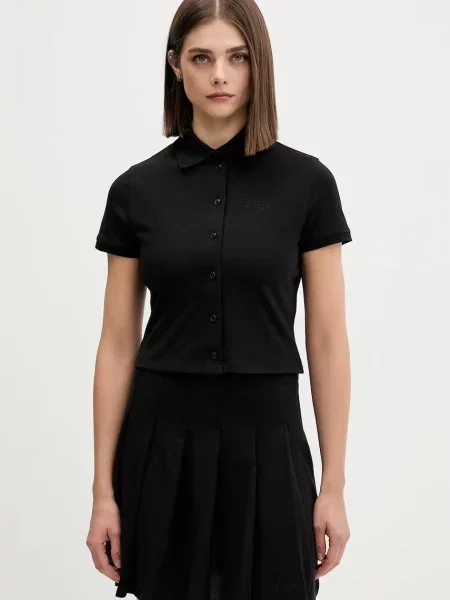 Tricou polo Hugo Blue negru