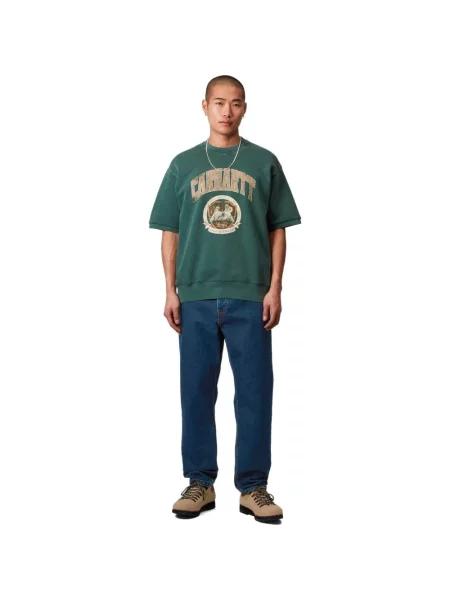 Jeansy z 5 Carhartt Wip niebieskie