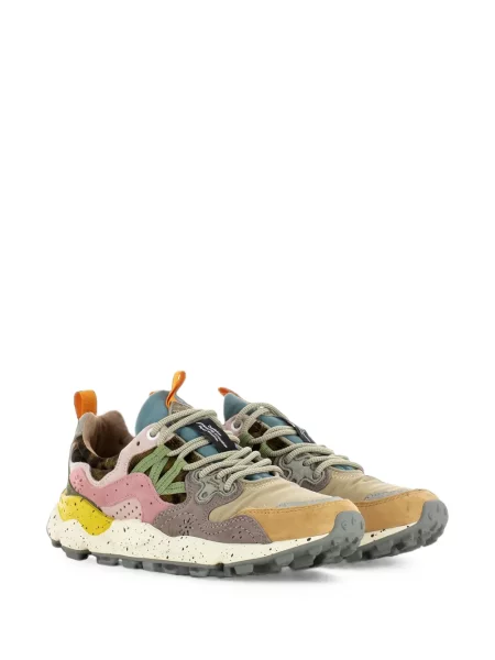 Szarvasbőr virágos sneaker Flower Mountain