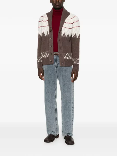 Gulerat cardigan Eleventy maro