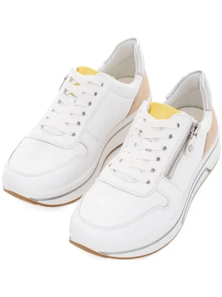 Sneakersy Ara eleganckie białe