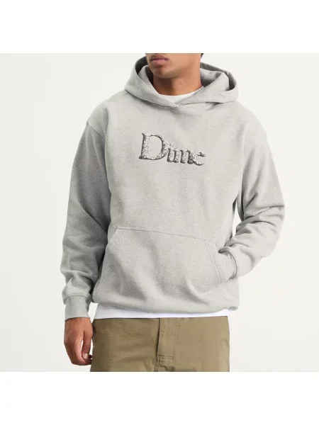 Bluza z kapturem Dime szara