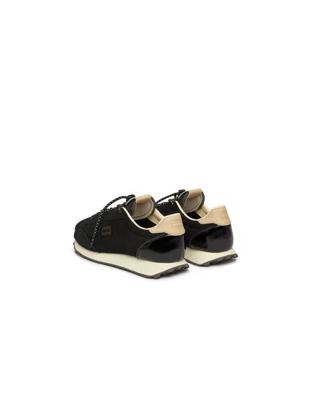 Superge Tommy Jeans Tjw Retro Archive Runner Suede črna