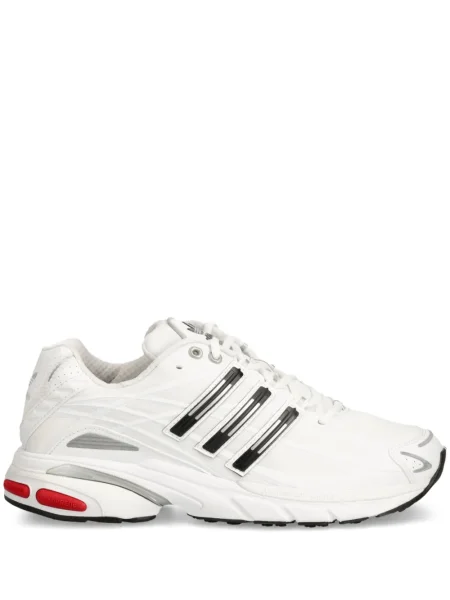 Raštuotas bėgimas marškinėliai Adidas su abstrakčiu raštu juoda