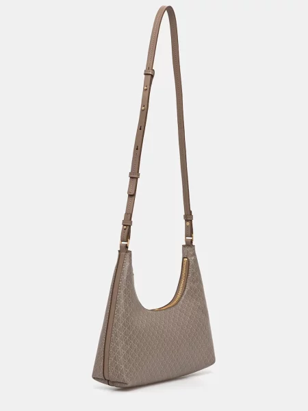 Calvin Klein Táska Emblem Aop Conv Shoulder Bag bézs