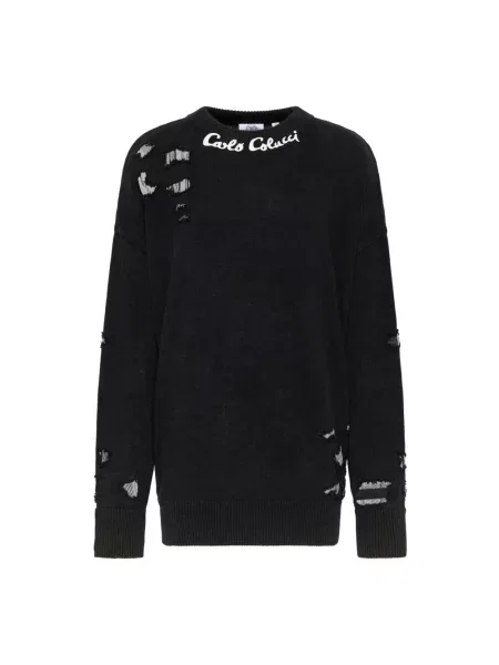 Sweter Carlo Colucci czarny